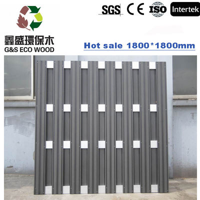 Umidade - cerca composta exterior Boards de Panels Anti Corrosion da cerca da prova 200mm WPC