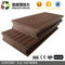 Decking contínuo de 146 x de 31mm WPC painel composto plástico de madeira do terraço de 150 x de 25mm