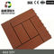 Anti Decking da pressão WPC DIY placas compostas plásticas da madeira do HDPE de 90 X de 90MM