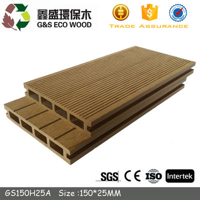 As pragas ocas não biodegradáveis do Decking de Wpc impermeabilizam o revestimento de madeira composto exterior